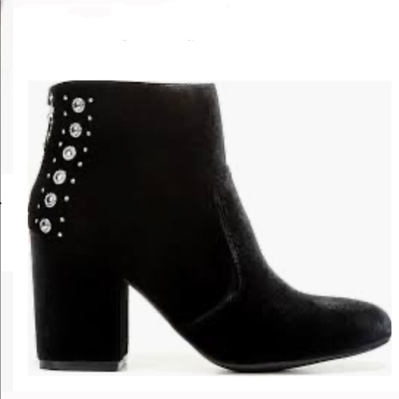 G by Guess Shoes - G by Guess velvet ankle booties